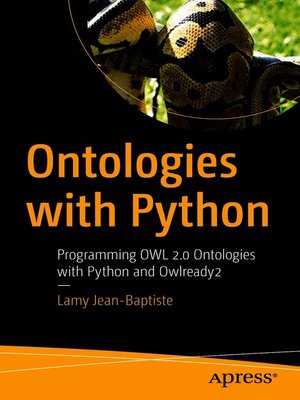 cover image of Ontologies with Python